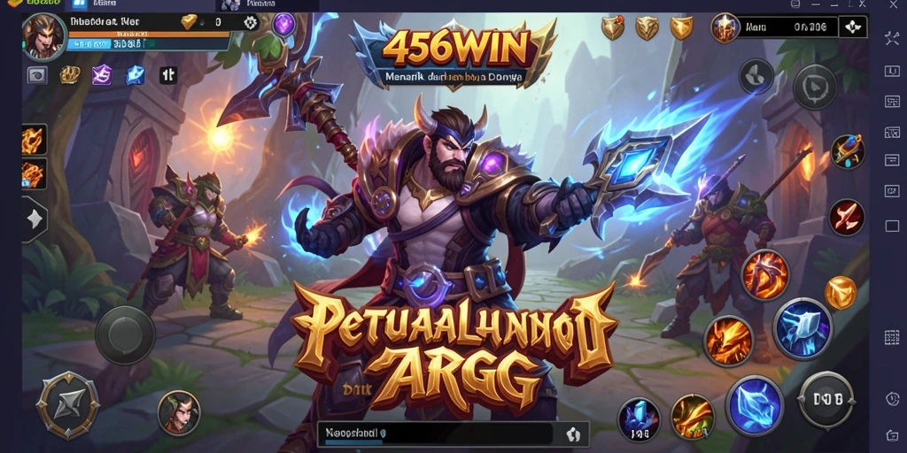 Tangkapan layar aksi seru gameplay ARPG 456WIN