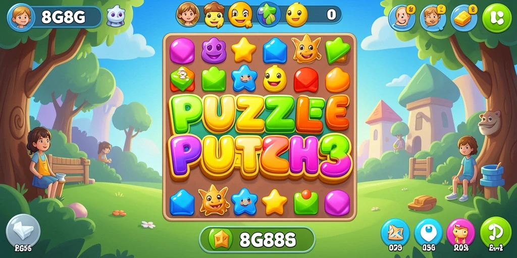 Gameplay seru dalam 8G8G yang penuh tantangan.