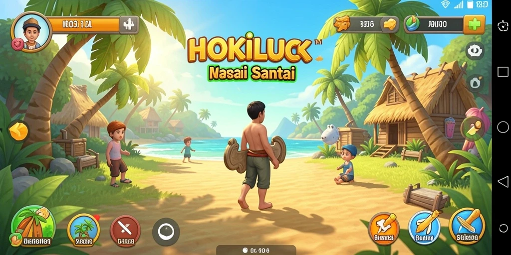 Tangkapan layar HOKILUCK menampilkan aksi seru dalam gameplay Casual.