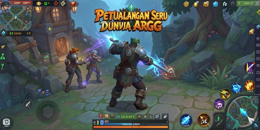 Gameplay menakjubkan di dunia fantasi ARPG.