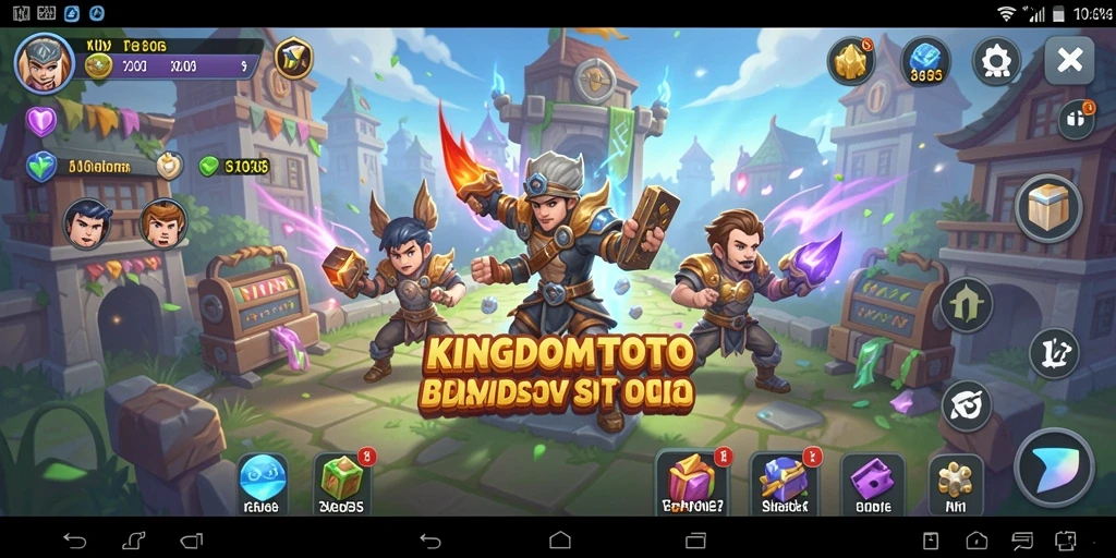Tampilan antarmuka KINGDOMTOTO yang user-friendly dan efektif.