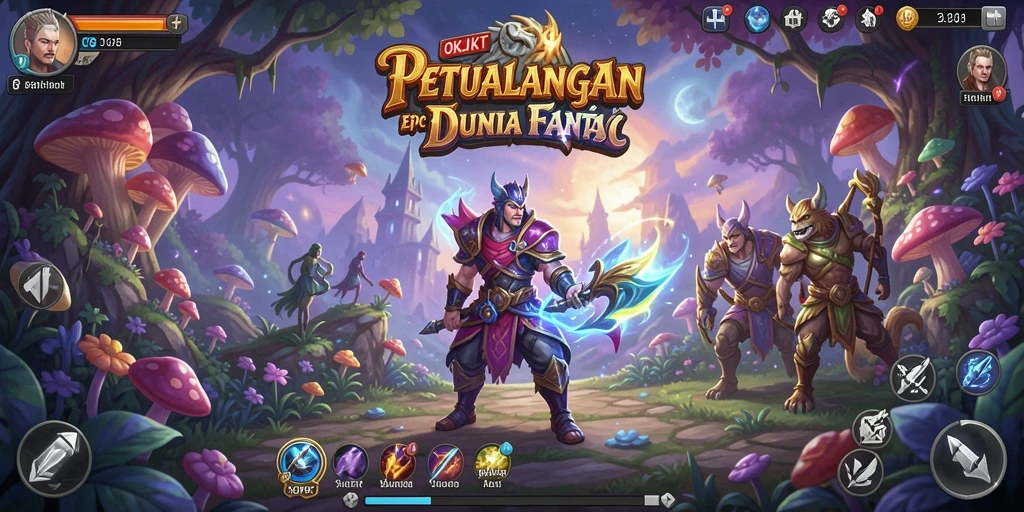 Gameplay seru dan imersif di dunia RPG OKJKT.